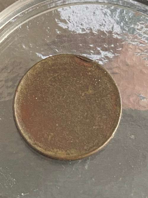 Blanc Circulated 2c Error Coin Planchet